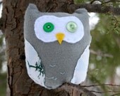 Gray Felt Owl