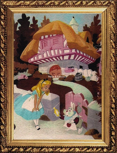 Alice In Wonderland The Cottage Arrival Home Decor Wall Decor Mixed Media Art Buy 2 Get 1 Free