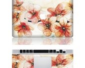 Peach blossom--Macbook Cover Protector Decal Laptop Art Sticker Skin Mabook Skin for Apple Macbook Pro/ Macbook Air/ipad 2 - AppleParadise