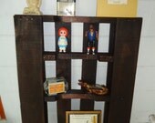 Pallet Shelf Upcycled Wall Decor Recycled Primitive Rustic Cottage Chic