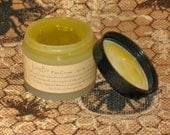 Pain Cream  - Olive oil based herbal infusion with menthol for aches, bruises & muscle spasms.    Net. Wt. 2 Oz.