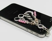 Fifty Shades of Grey Inspired iPhone Rhinestone Dustproof Ear Cap