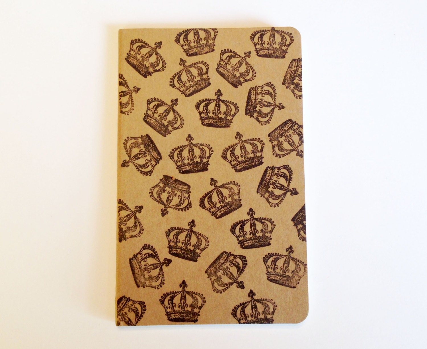 The royal pen-enbaums - stamped crown pocket moleskine journal - SMALL