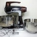 Vintage 12 Speed Chrome Sunbeam Mixmaster Stand Mixer With Attachment