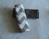 gray chevron car seat strap covers
