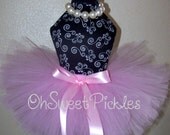 BUBBLE GUM - Includes Full Tutu Skirt With Satin Bow - Sizes 0, 3, 6, 9, 12, 18, 24 Months, 2t, 3t, 4t, 5t