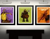 Star Wars Inspired 11X14 Prints 1, 2, & 3 in My "Spotlight" Series of Star Wars Texture Art From Herofied