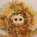 Art doll - Imaginary in Gold - OOAK