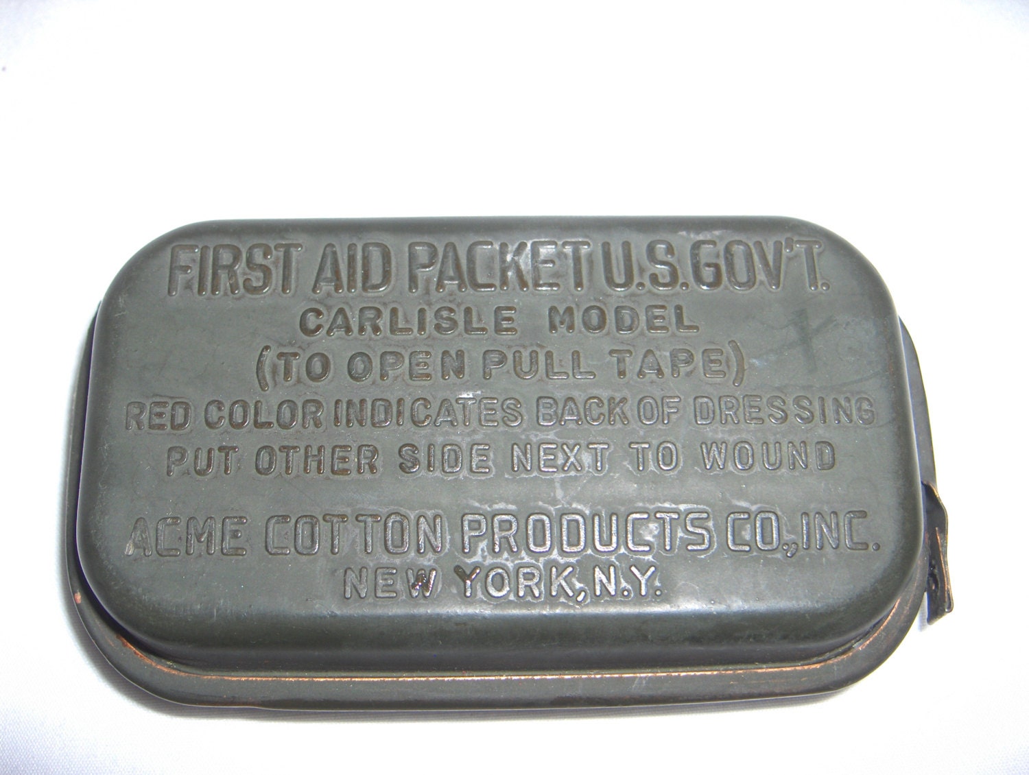 World War II First Aid Packet US Government by OurLeftovers
