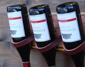 Cedar and Leather Wine Rack