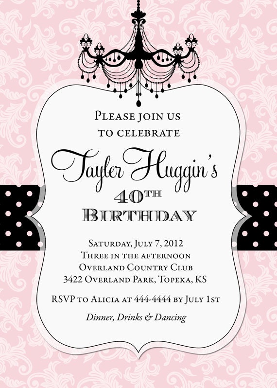 Free Printable Adult Birthday Party Invitations 47