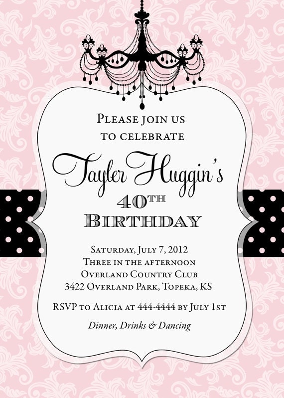 Free Printable Adult Birthday Party Invitations 47