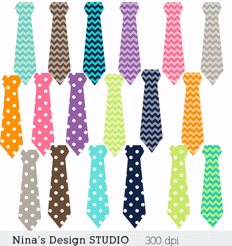 Sale/60 % 0ff/INSTANT DOWNLOAD/Ties Clipart / Scrapbook/ for Personal and Commercial Use Il_570xn