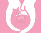 Big Cat Rescue: We Love Cats Valentines Day (11x14)