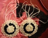 Eyelet and Pearl Pasties