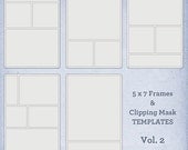 Field Journaling Frames & Clipping Mask Templates - Volume 2