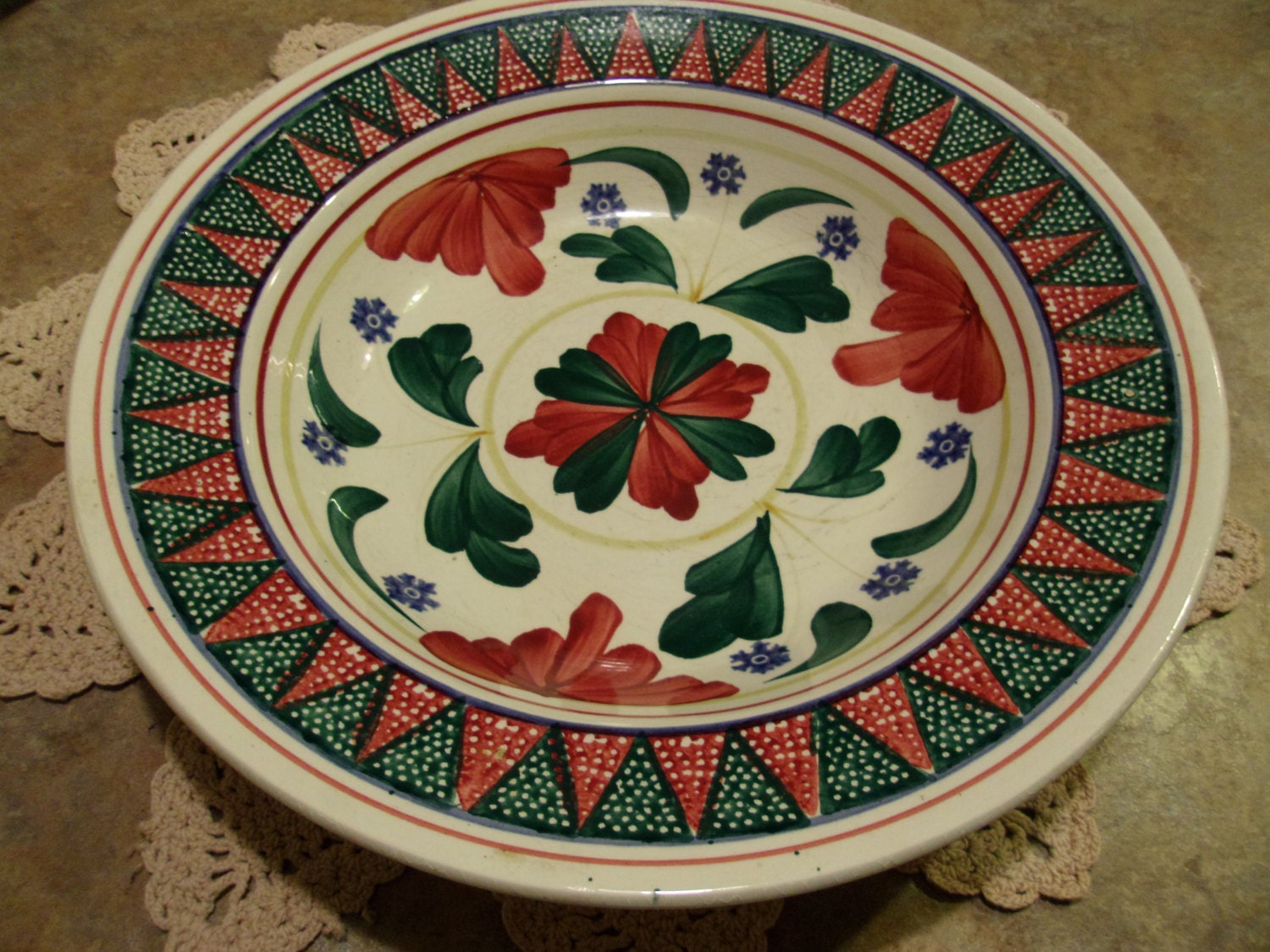 Circa Late 1800's to Early 1900's Imperiale Royale Bowl Made in Belgium