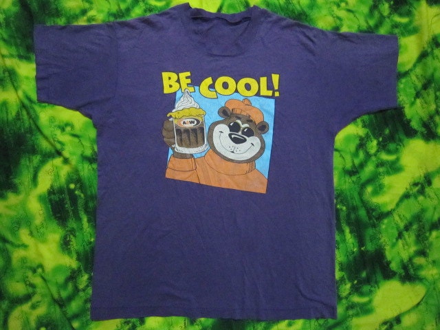 Vtg A & W Rootbeer Soda Pope T Shirt Soft Thin Original Bear