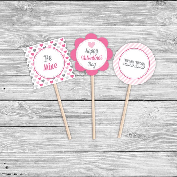 Valentine's Day Printable Toppers Il_570xn