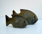 Ceramic Fish   Fish Ornament    Small Sculpture.
