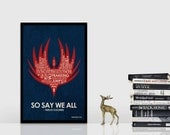Battlestar Galactica Quote Poster - 11 x 17