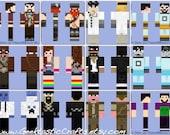 Minecraft Youtuber Full Body, Your Choice: (Front) Perler