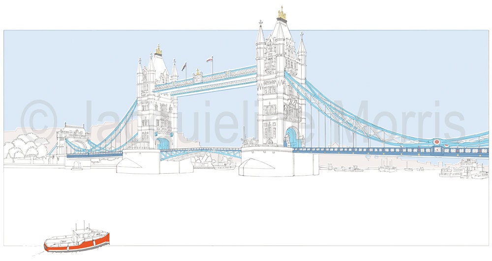 Tower Bridge - limited edition print