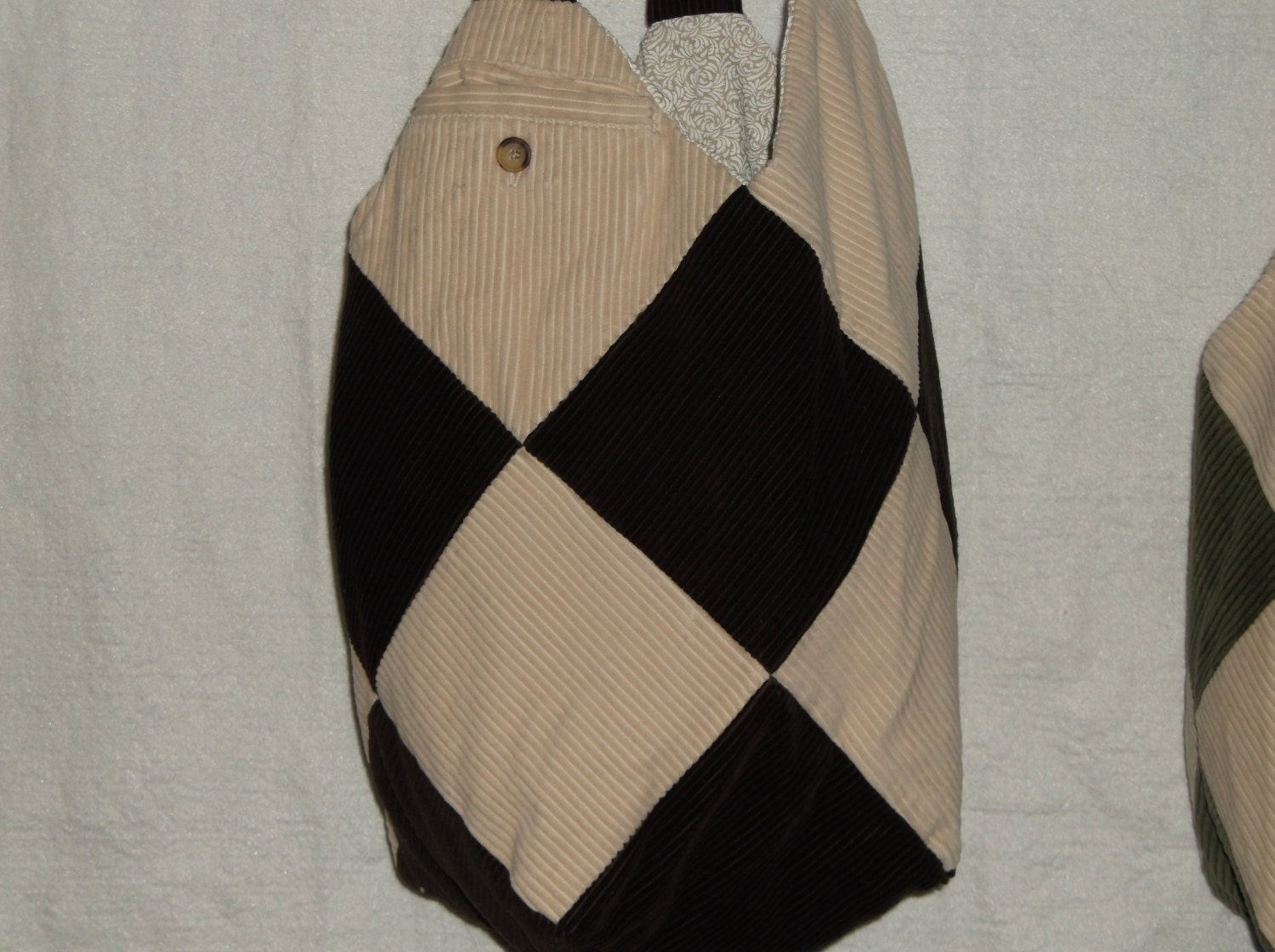 Recycled Corduroy Bag