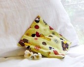 Herbal sleep pillow handmade dream pillow green red gold black handmade using local NW herbs