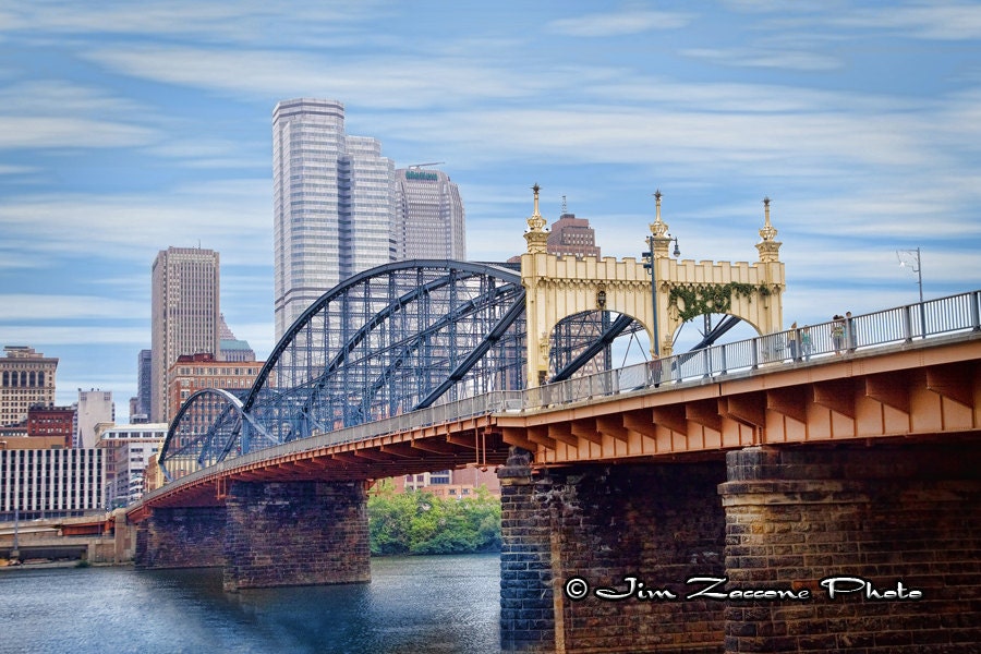 City of Bridges - Pittsburgh, PA - 12x8 print - JimZacconePhoto