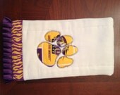 Burp cloth  LSU.
