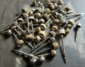Wrist watch winding knobs / Vintage Watch Parts / Crowns  Knobs /  Watch Clock Parts / steampunk, altered art, mixed media steampunk supply