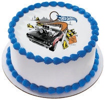 HOT WHEELS-Bustin Out Edible Image Cake Topper Il_170x135
