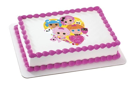 LALALOOPSY-SEW CUTE Edible Image Cake Topper Il_570xn