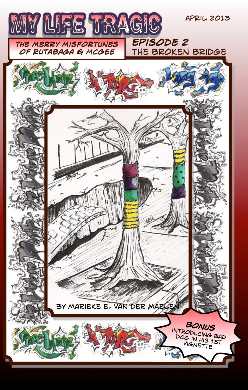 Children's Comic Book - Social Commentary and Satire based on Chicago's education system - Original Ink Illustrations