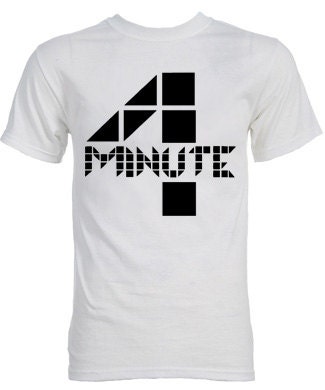 4Minute (4 Minute) Logo K-pop T-Shirt