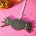 A Little Sweetie Glitter Gold Laser Cut Acrylic Necklace