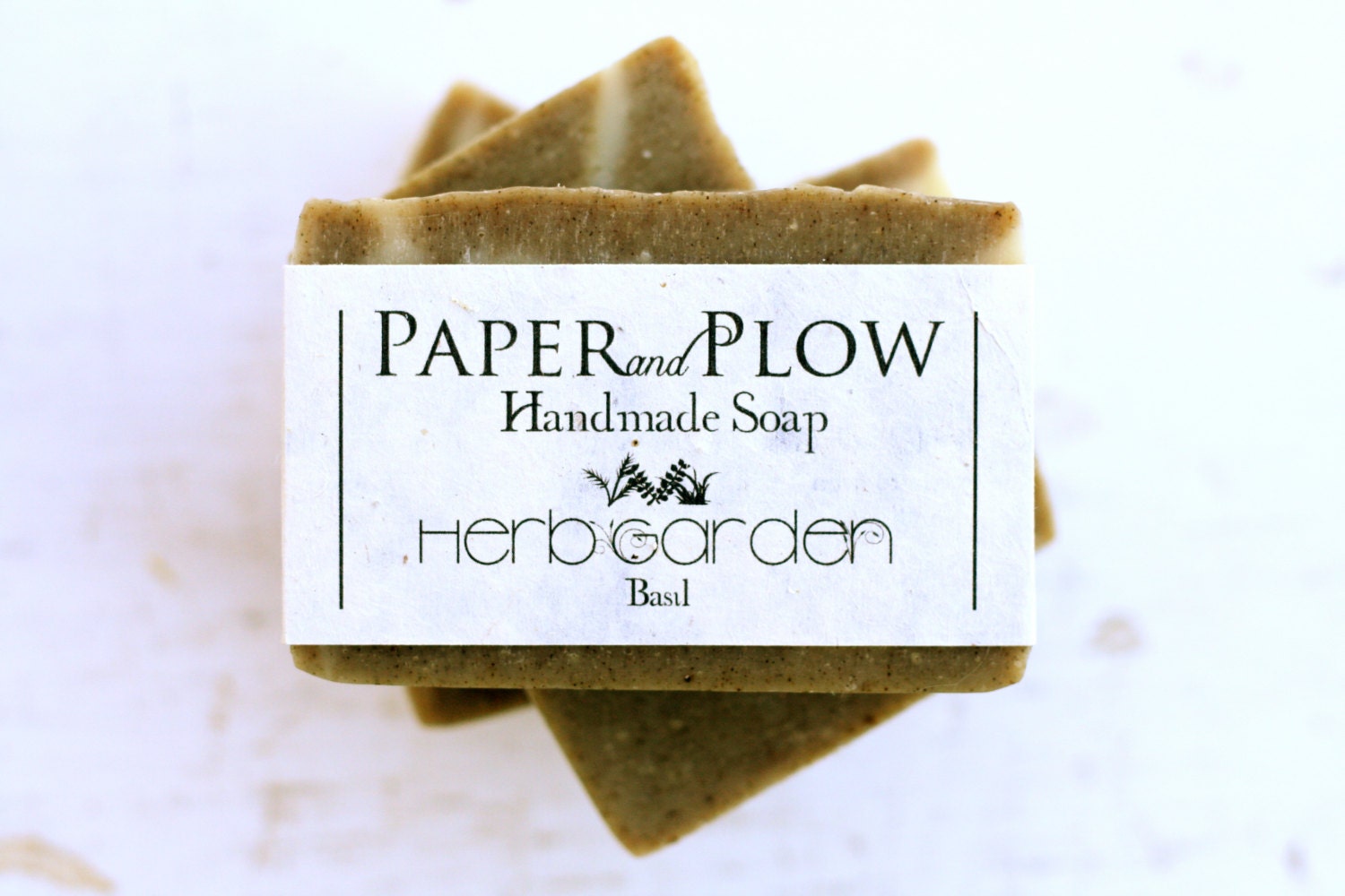 Basil (with Lime) Handmade All Natural Olive Oil & Avocado Butter Soap