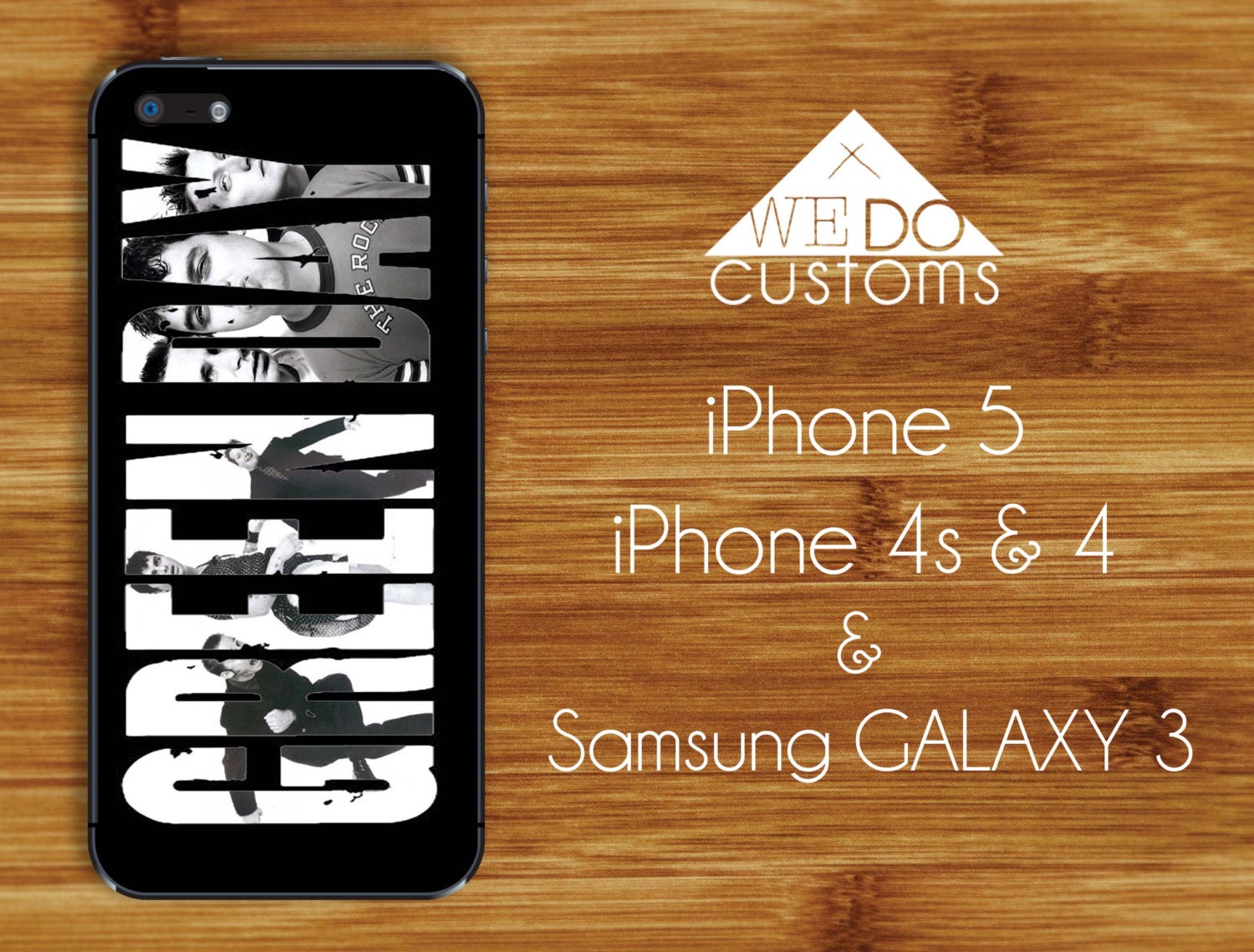 iPhone Cases - GREEN DAY Alternative Punk Rock Music Icon Classic Retro Vintage Hipster Hard Cover Protective Case iPhone 4 iPhone 5
