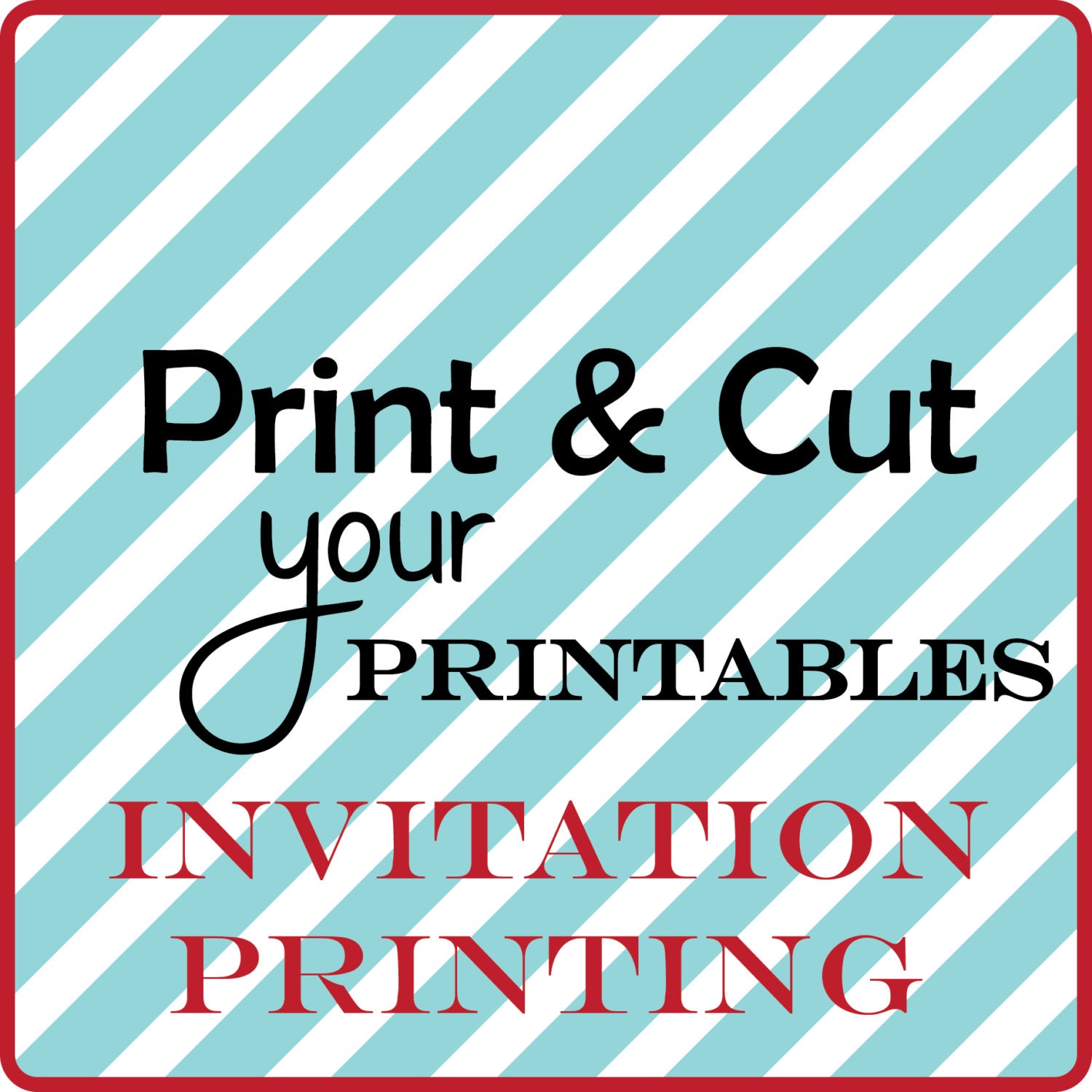 Printable Invitation Printing & Cutting Il_170x135