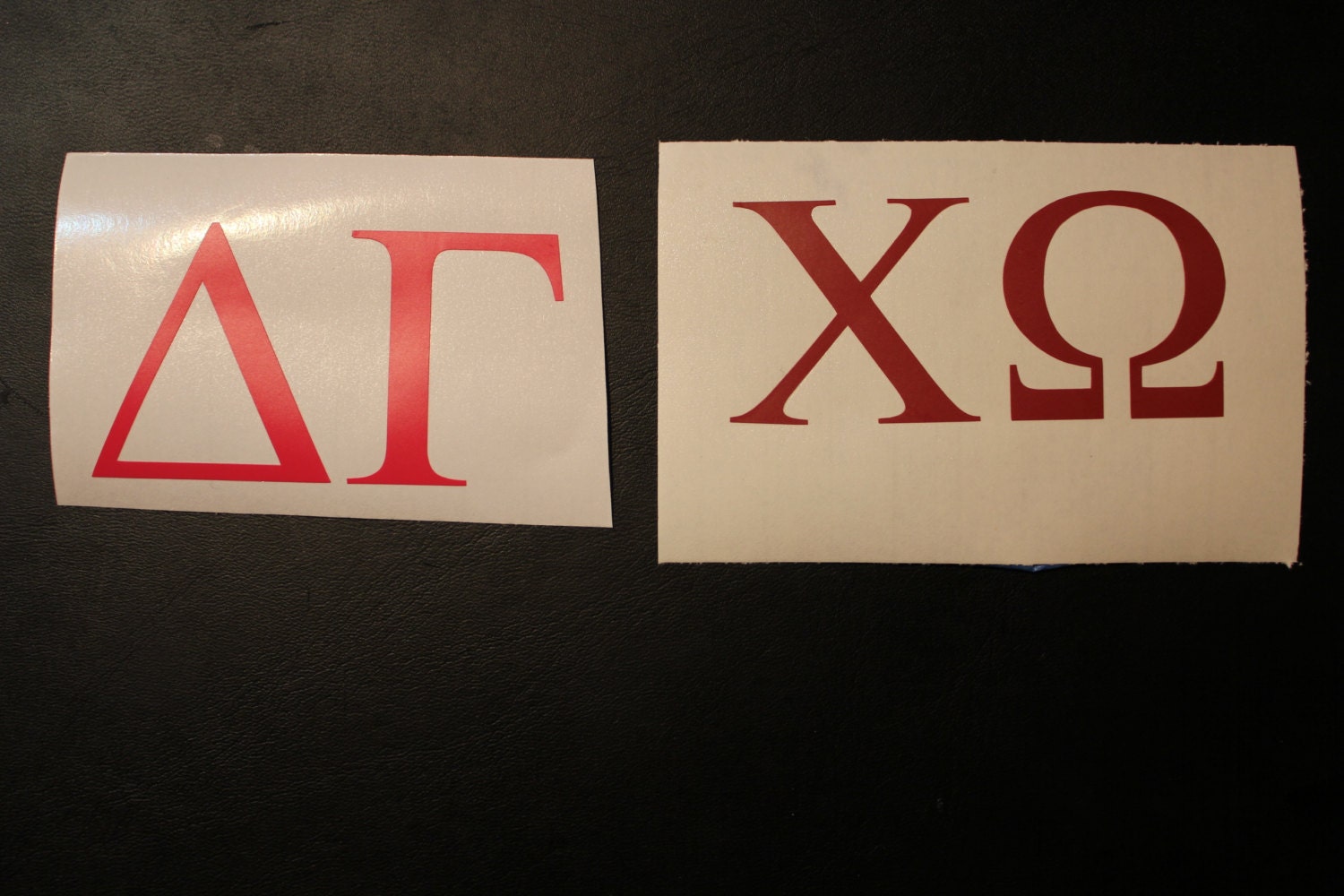 2" Vinyl Sorority/Greek Letters Decal