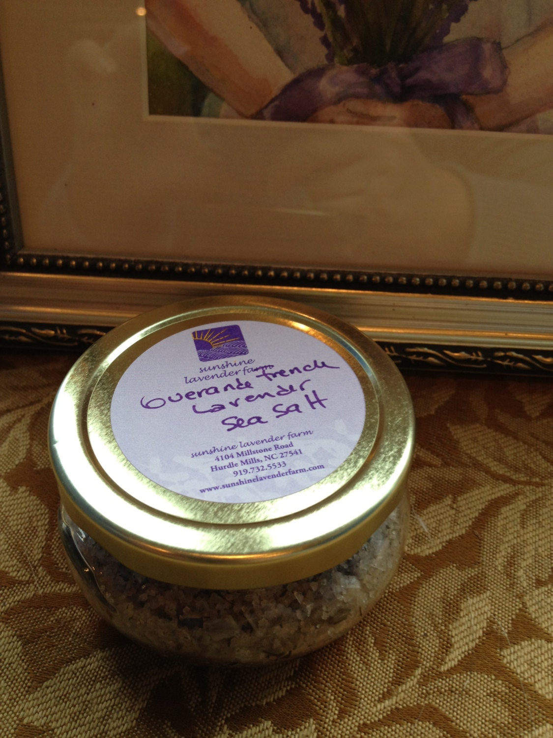 Guerande French Lavender Sea Salts