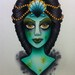 Mermaid Lady Print by Alex Strangler