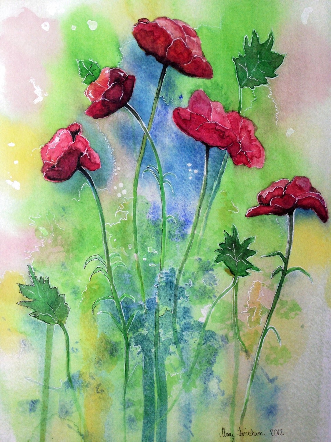 Erin's Bouquet - Print