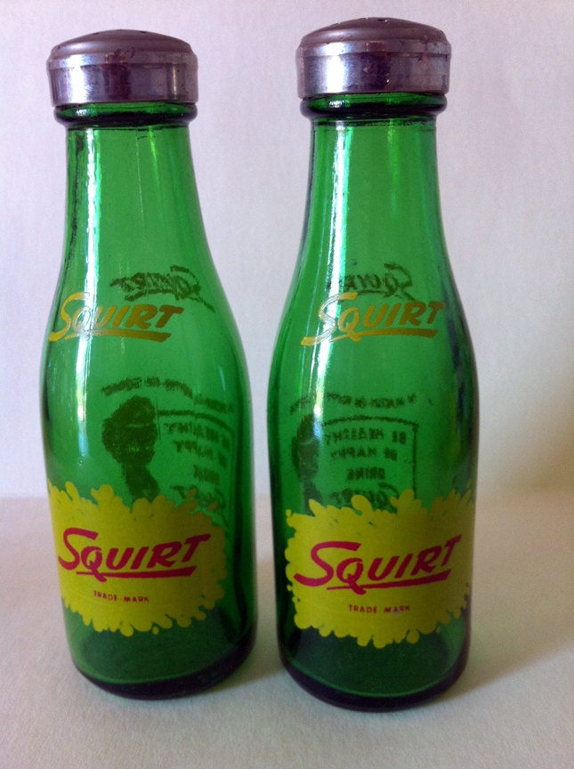 Squirt Bottle Salt And Pepper Shakers Th