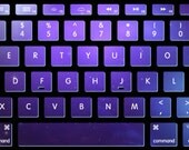 Flame Nebula Macbook Keyboard Stickers- Decal laptop MacBook pro decal MacBook decal MacBook air sticker J-007