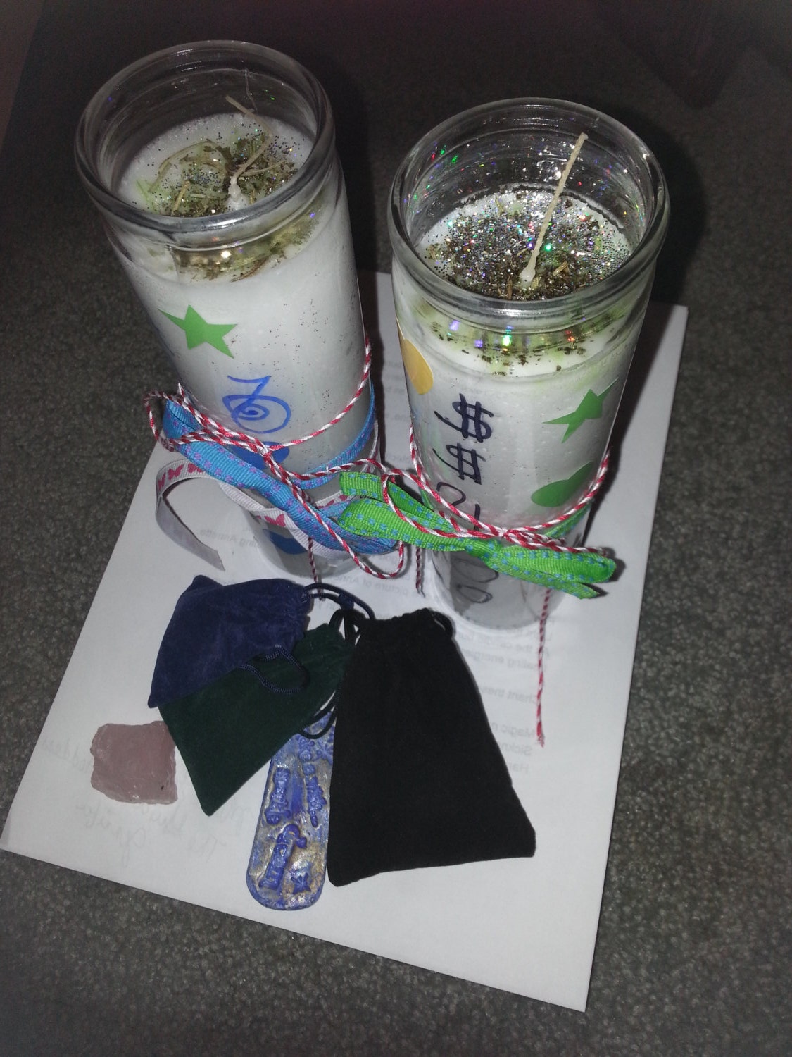 Enchanted Spell Candles