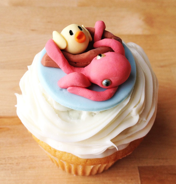 12 fondant cake topper/sea creatures attacking Il_170x135