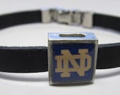 University Of Notre Dame Link With Choice Of Colored Band LinkFund Bracelet - TheLinkFund