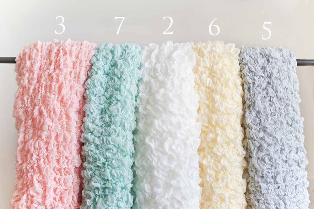 Stretchy Ruffle Blanket, Photography Prop, Photography Blanket, Stretchy Blanket, Photography Blanket, Basket Stuffer, Photography Backdrop